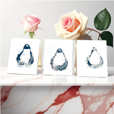 Elephant kiss print