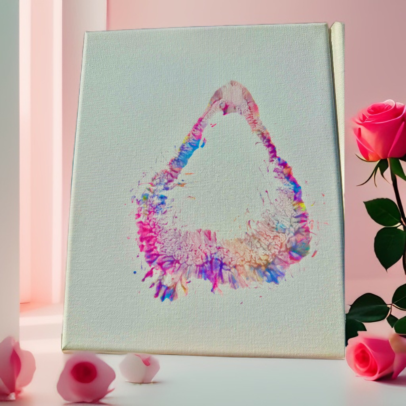 Multi color elephant kiss