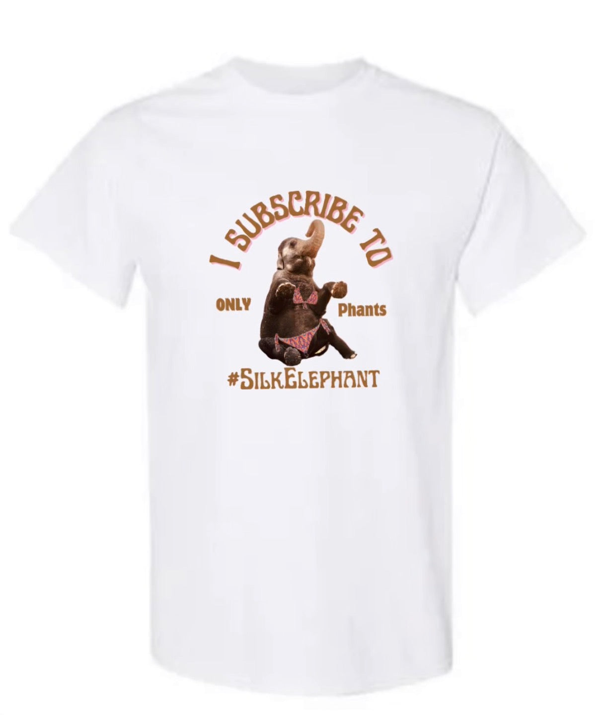 “I subscribe to only phants” unisex T-shirt