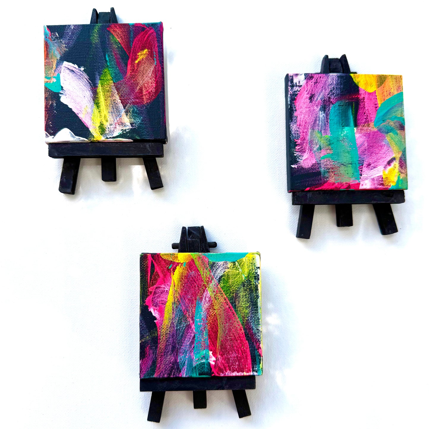 Miniature elephant painting
