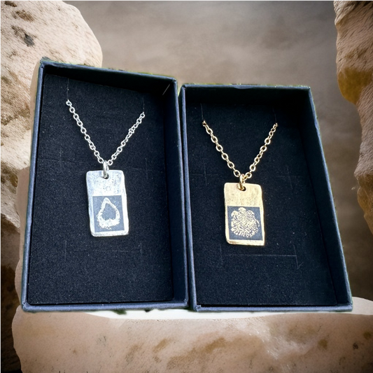 Rectangle pendant