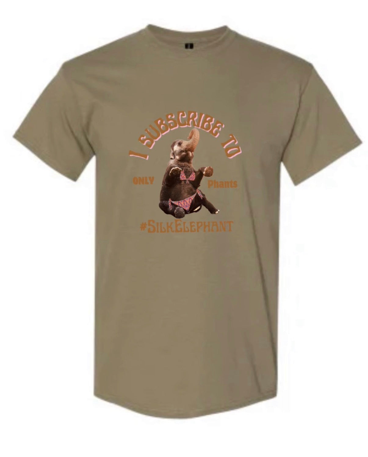 “I subscribe to only phants” unisex T-shirt