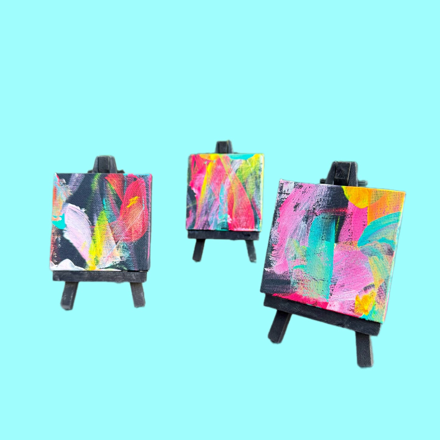 Miniature elephant painting
