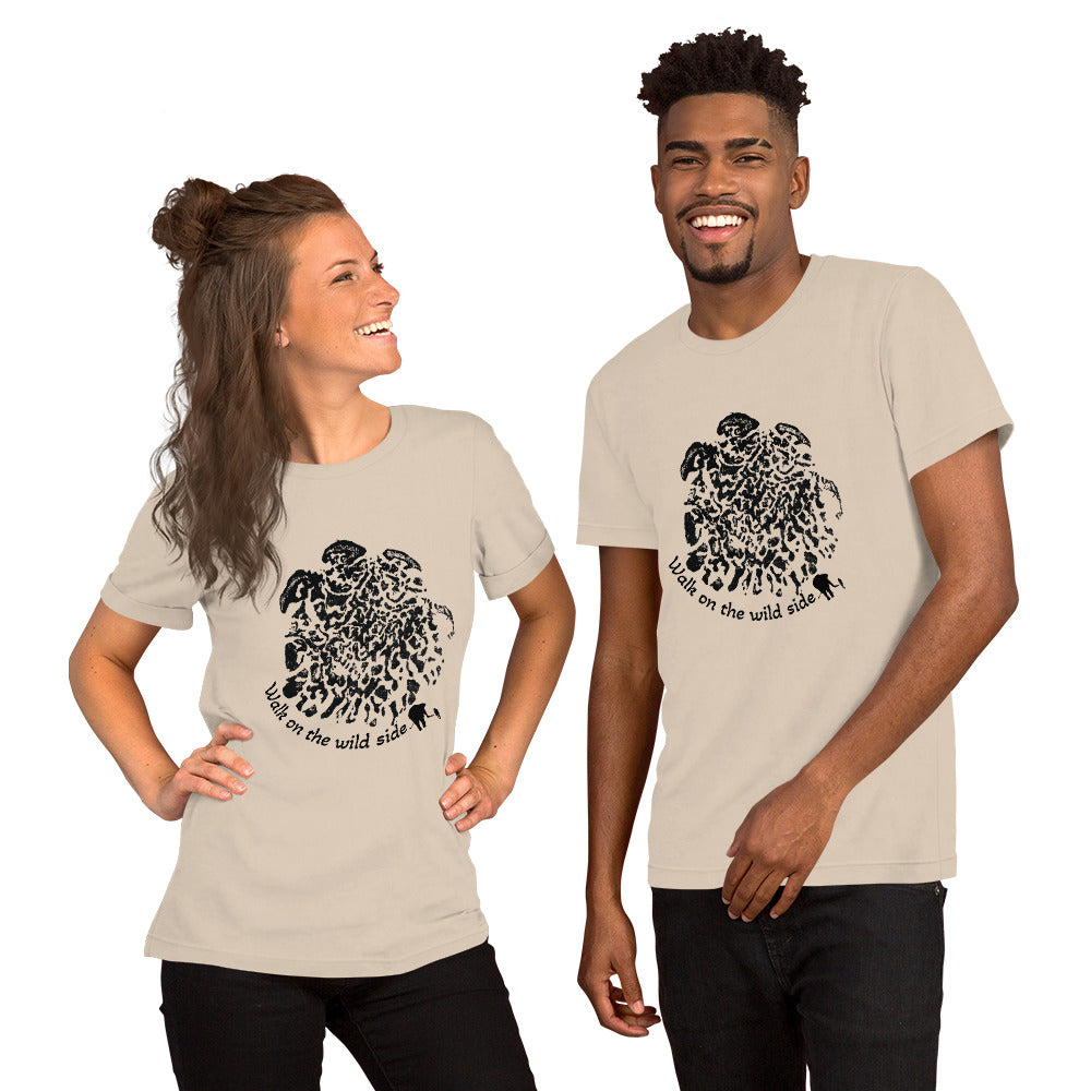 Unisex t-shirt, Walk on the wild side